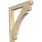 Ekena Millwork Merced Craftsman Rough Sawn Outlooker, Douglas Fir, 6"W x 40"D x 40"H OUT06X40X40MRC04RDF - alternate 1